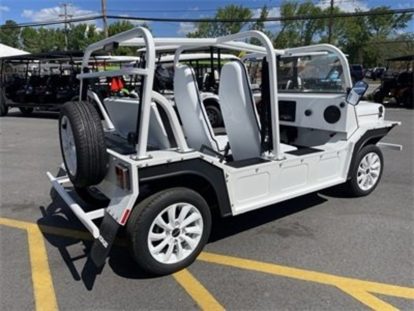 2023 Moke America Street Legal LSV EV automobile