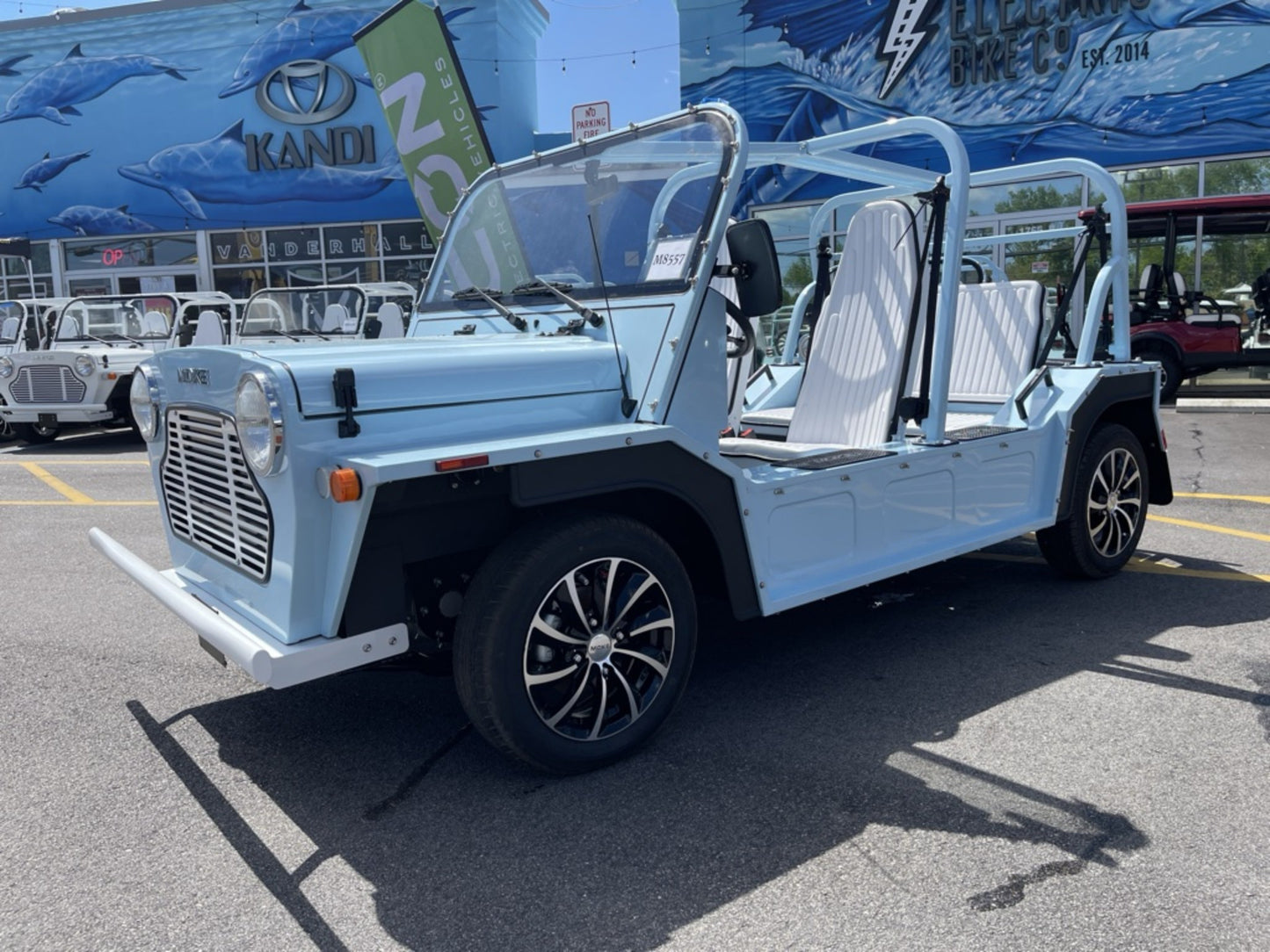 2023 Moke America Street Legal EV LSV Automobile