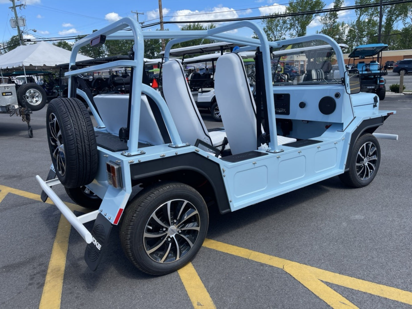 2023 Moke America Street Legal EV LSV Automobile