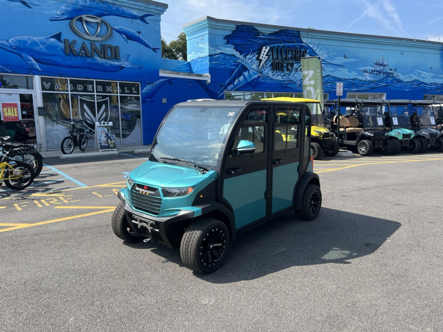 2023 SC Carts City 4 Street Legal Golf Cart